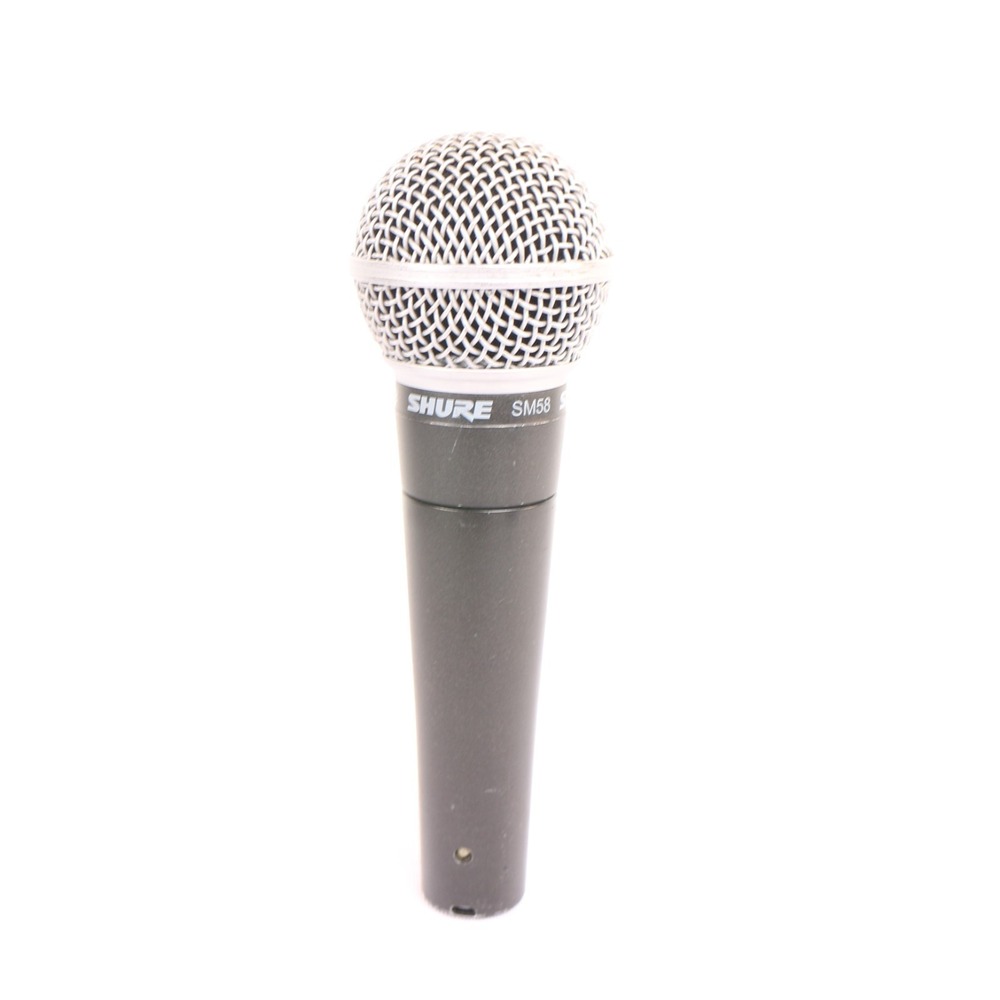 Shure SM58 Unidirectional Cardioid Dynamic Vocal Microphone Tested Handheld